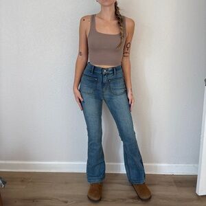 BDG Light Blue Flare Jeans